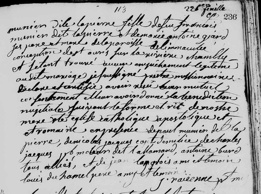 acte-mariage-Michel-Michelon-dit-Lorange-Marie-Renée-Meunier-dit-Lapierre-2